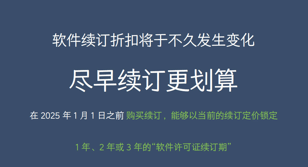 MDaemon 2025年1月起续订价格变化通知