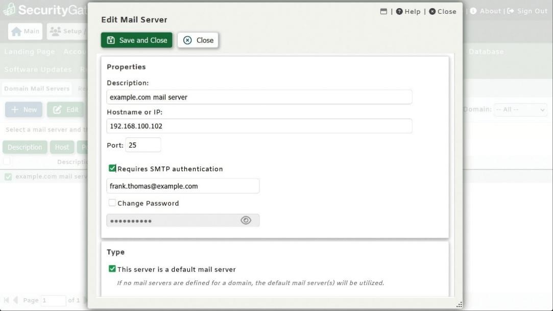 一起部署 MDaemon & SecurityGateway 的推荐方式 